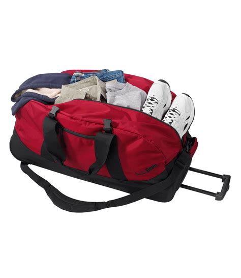 ll bean wheeled duffel clearance.